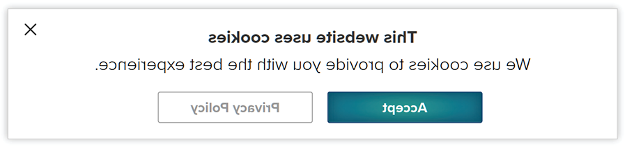 图1:令人困惑的Cookie通知